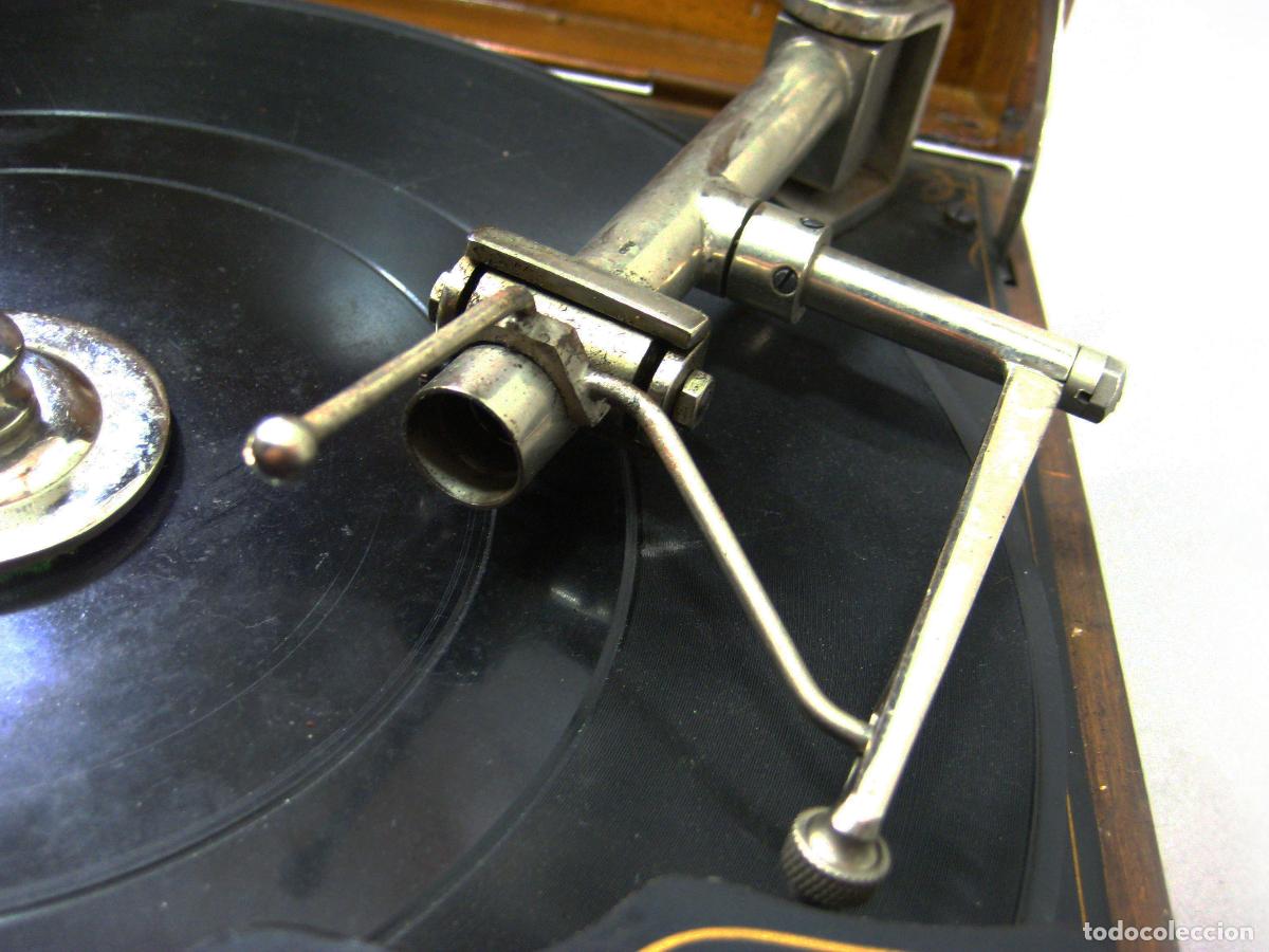 Gram&oacute;fonos y gramolas: GRAM&Oacute;FONO PATH&Eacute;POST. CARTE POSTALE. GRAMOPHONE. - Foto 6