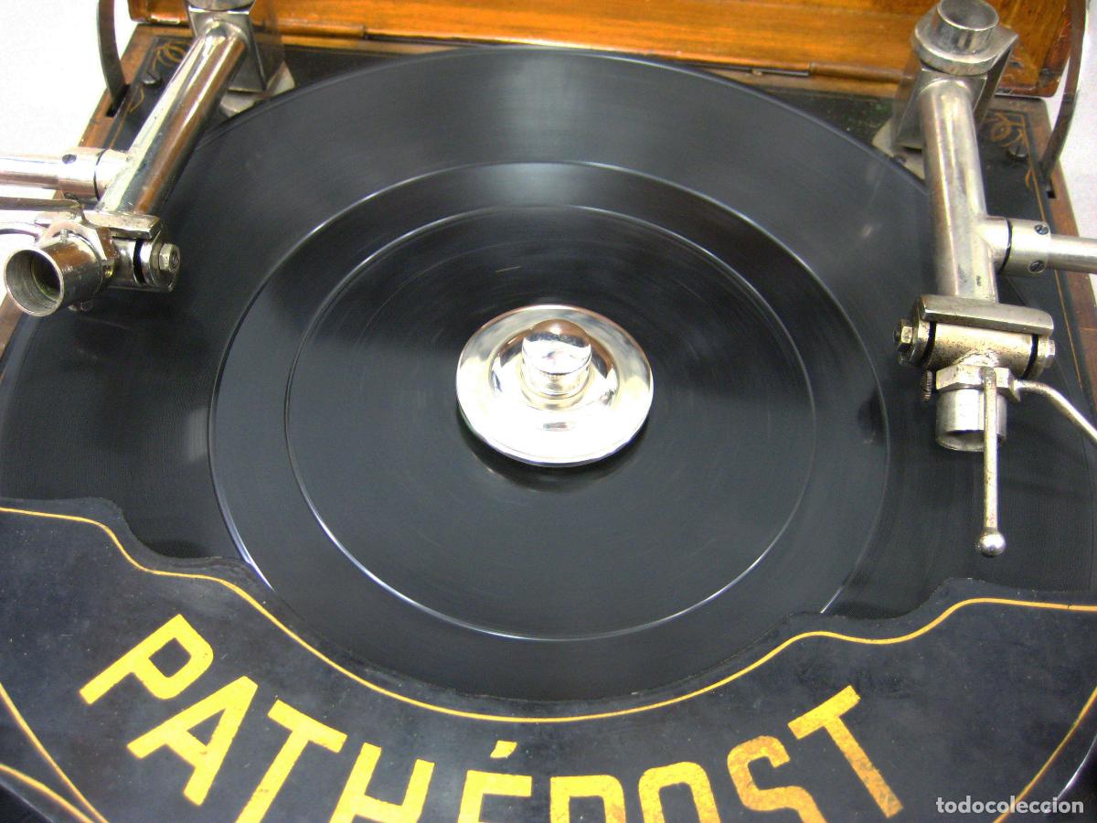 Gram&oacute;fonos y gramolas: GRAM&Oacute;FONO PATH&Eacute;POST. CARTE POSTALE. GRAMOPHONE. - Foto 15