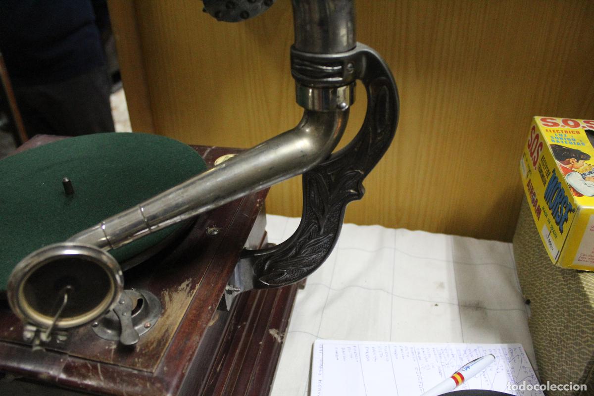 Gram&oacute;fonos y gramolas: Gramofono Sinfonia Funcionando - Foto 10