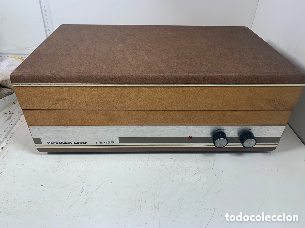 Gram&oacute;fonos y gramolas: 01_ TOCADISCOS PERPETUUM-EBNER PE-436 ESTEREO - Foto 6