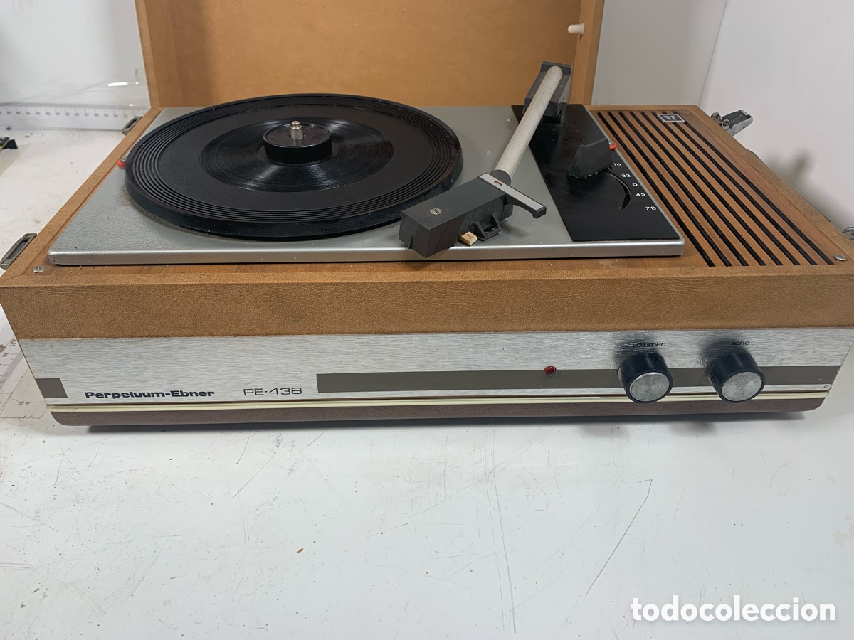Gram&oacute;fonos y gramolas: 01_ TOCADISCOS PERPETUUM-EBNER PE-436 ESTEREO - Foto 1