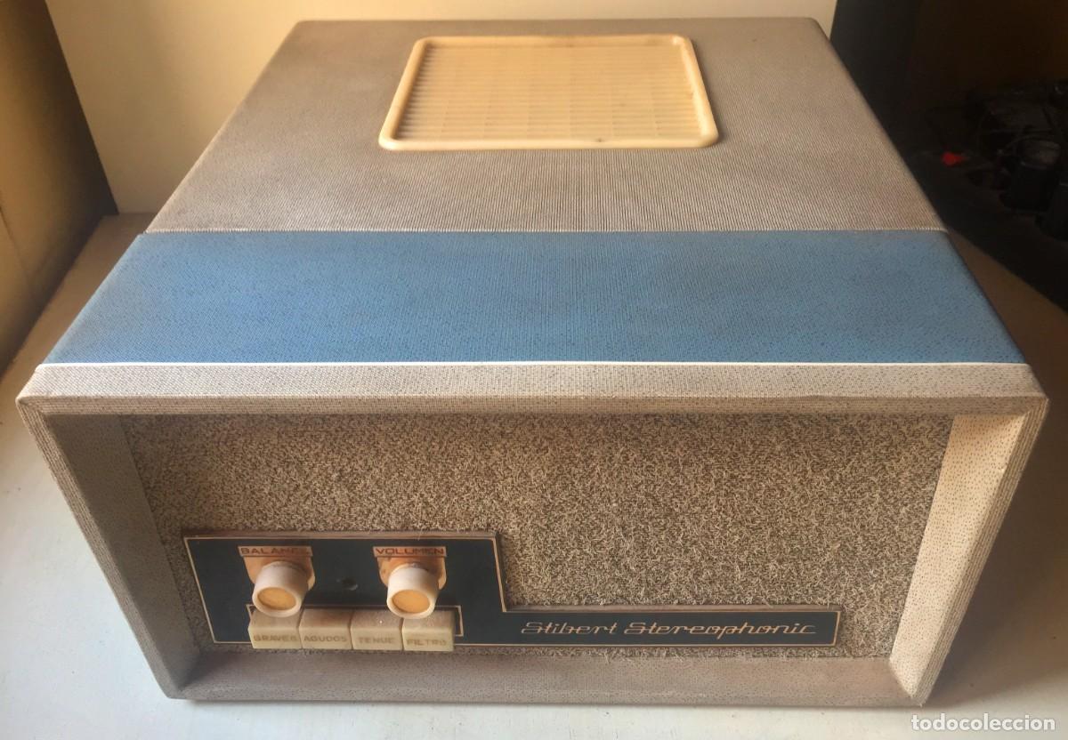 Gram&oacute;fonos y gramolas: Tocadiscos &rdquo;Pick-up&rdquo; Stibert. A&ntilde;os 60 - Foto 1