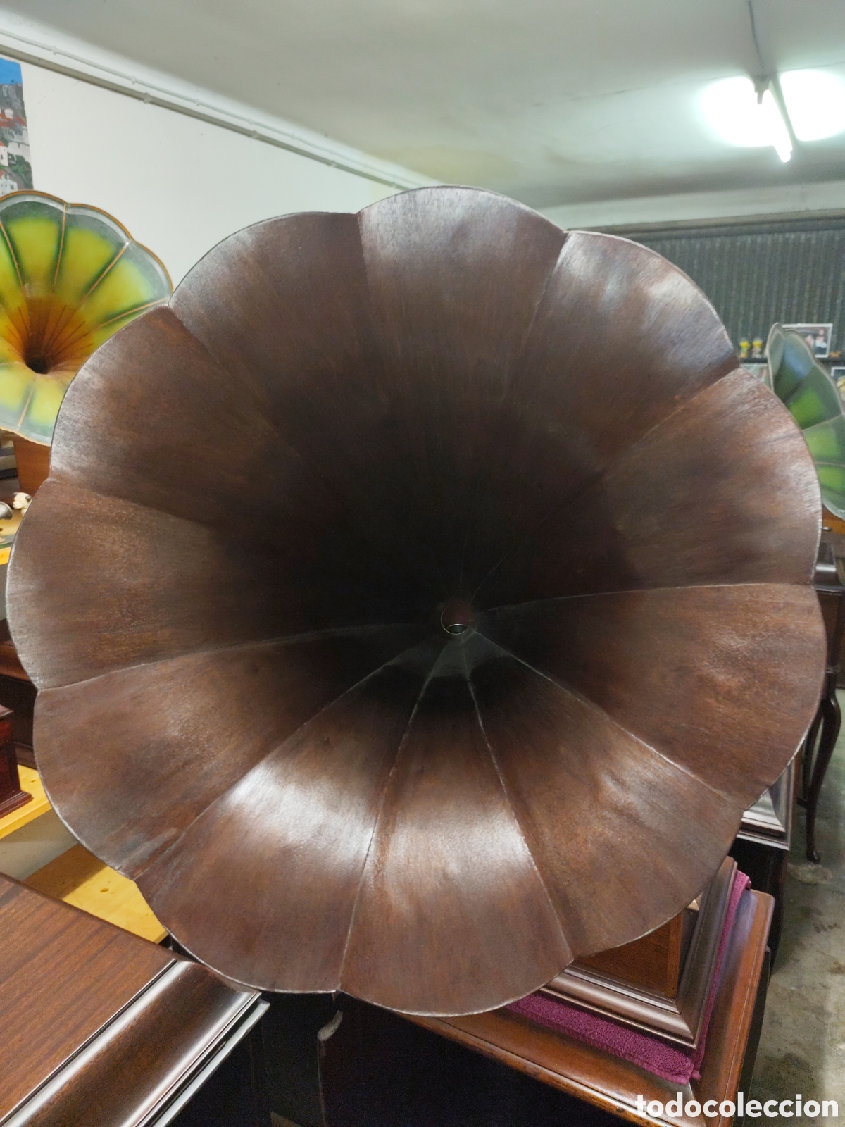 Gram&oacute;fonos y gramolas: 1 Gram&oacute;fono Gramophone y otro de Casa Werner - Foto 7