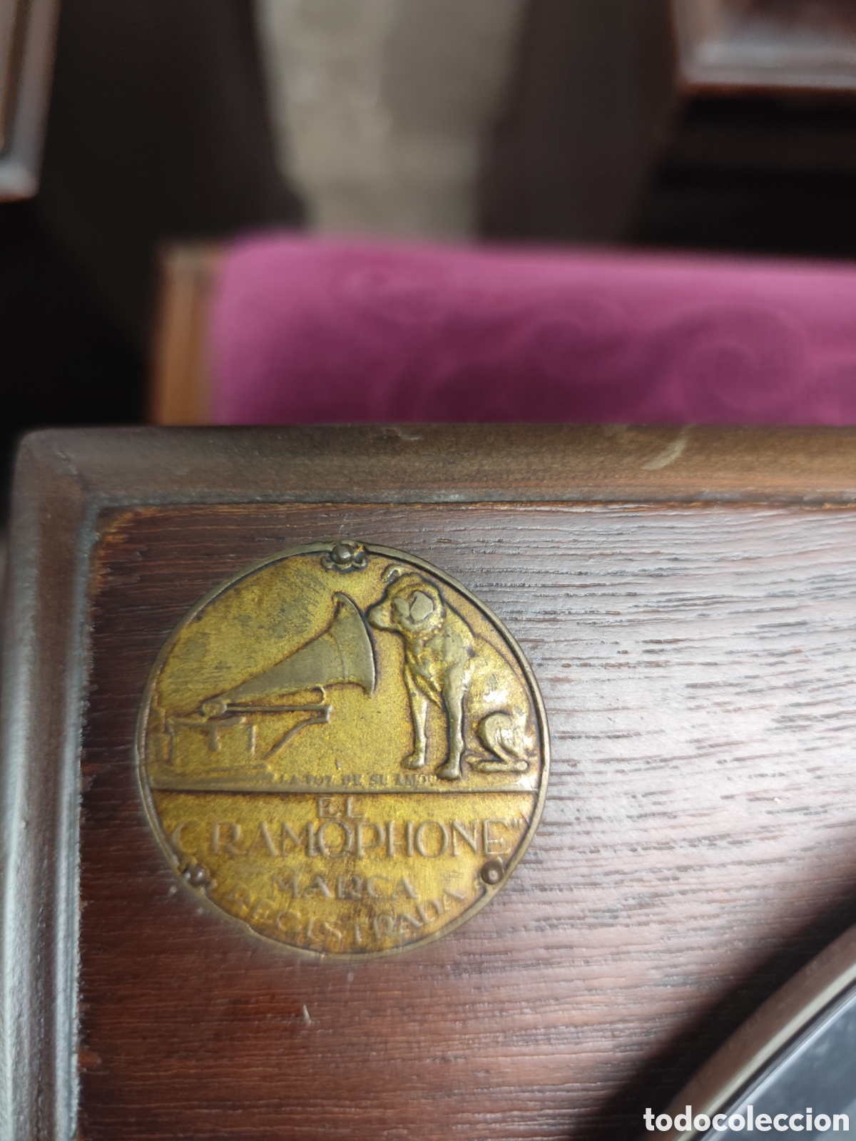 Gram&oacute;fonos y gramolas: 1 Gram&oacute;fono Gramophone y otro de Casa Werner - Foto 9