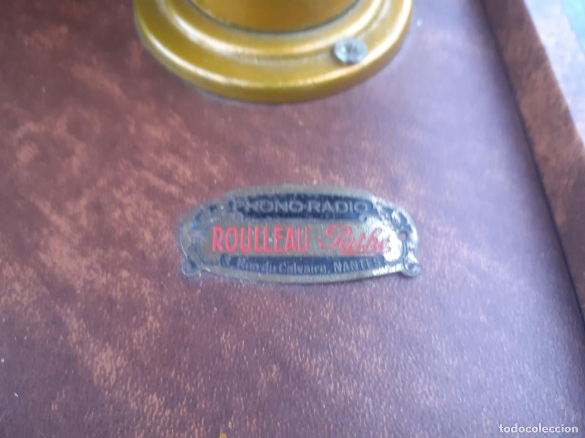 Gram&oacute;fonos y gramolas: Gram&oacute;fono Roulleau, Paris - Foto 5