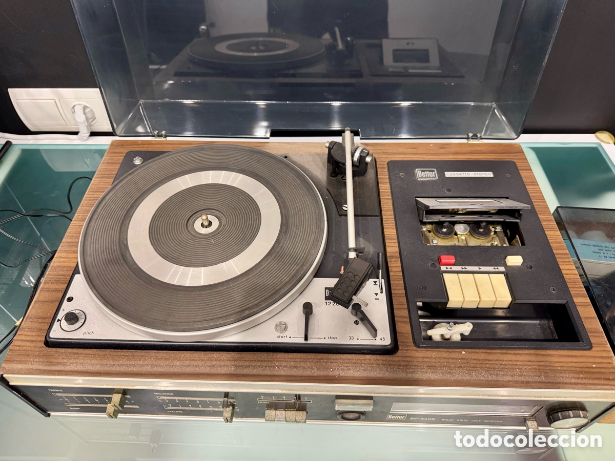 Gram&oacute;fonos y gramolas: Tocadiscos antiguo vintage - Foto 2
