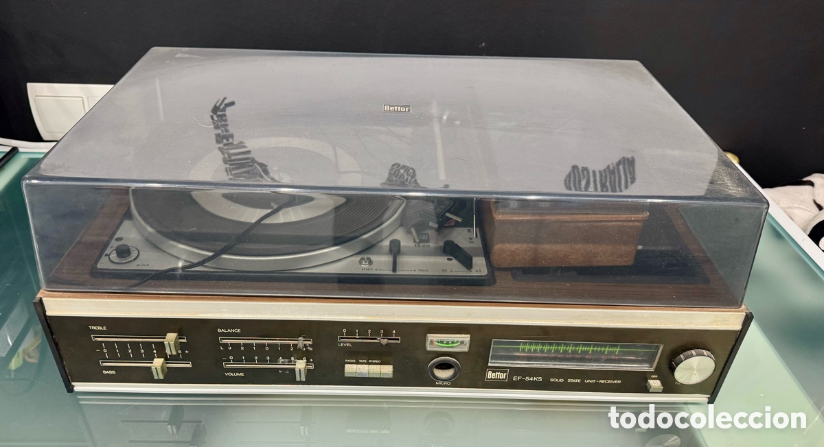 Gram&oacute;fonos y gramolas: Tocadiscos antiguo vintage - Foto 3