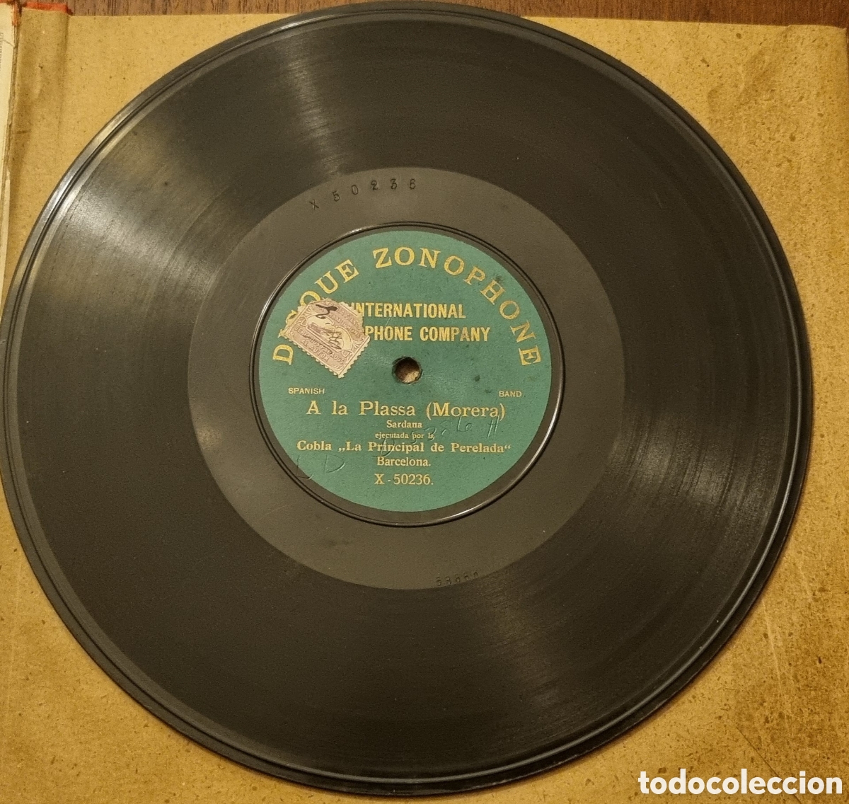 Gram&oacute;fonos y gramolas: Discos gramola, gram&oacute;fono, en perfeto estado - Foto 2