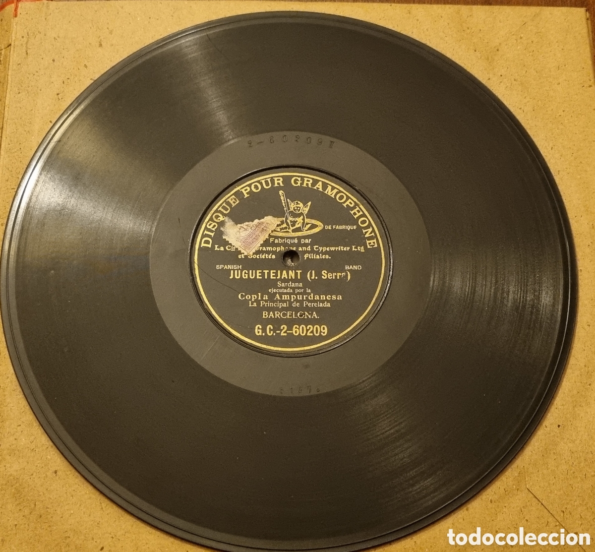 Gram&oacute;fonos y gramolas: Discos gramola, gram&oacute;fono, en perfeto estado - Foto 3