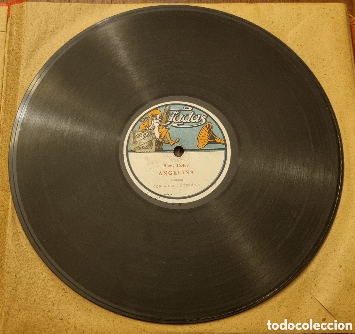 Gram&oacute;fonos y gramolas: Discos gramola, gram&oacute;fono, en perfeto estado - Foto 6