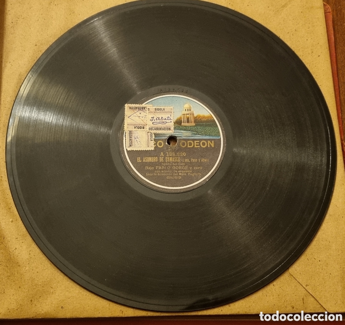 Gram&oacute;fonos y gramolas: Discos gramola, gram&oacute;fono, en perfeto estado - Foto 10