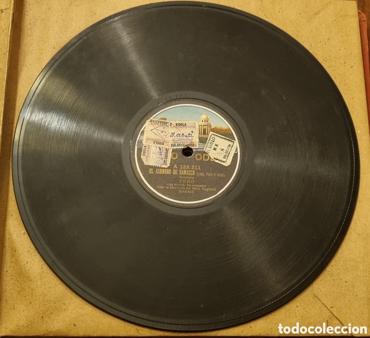 Gram&oacute;fonos y gramolas: Discos gramola, gram&oacute;fono, en perfeto estado - Foto 11