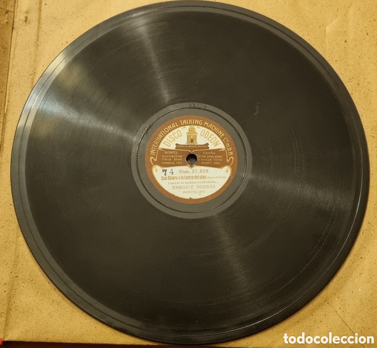 Gram&oacute;fonos y gramolas: Discos gramola, gram&oacute;fono, en perfeto estado - Foto 13