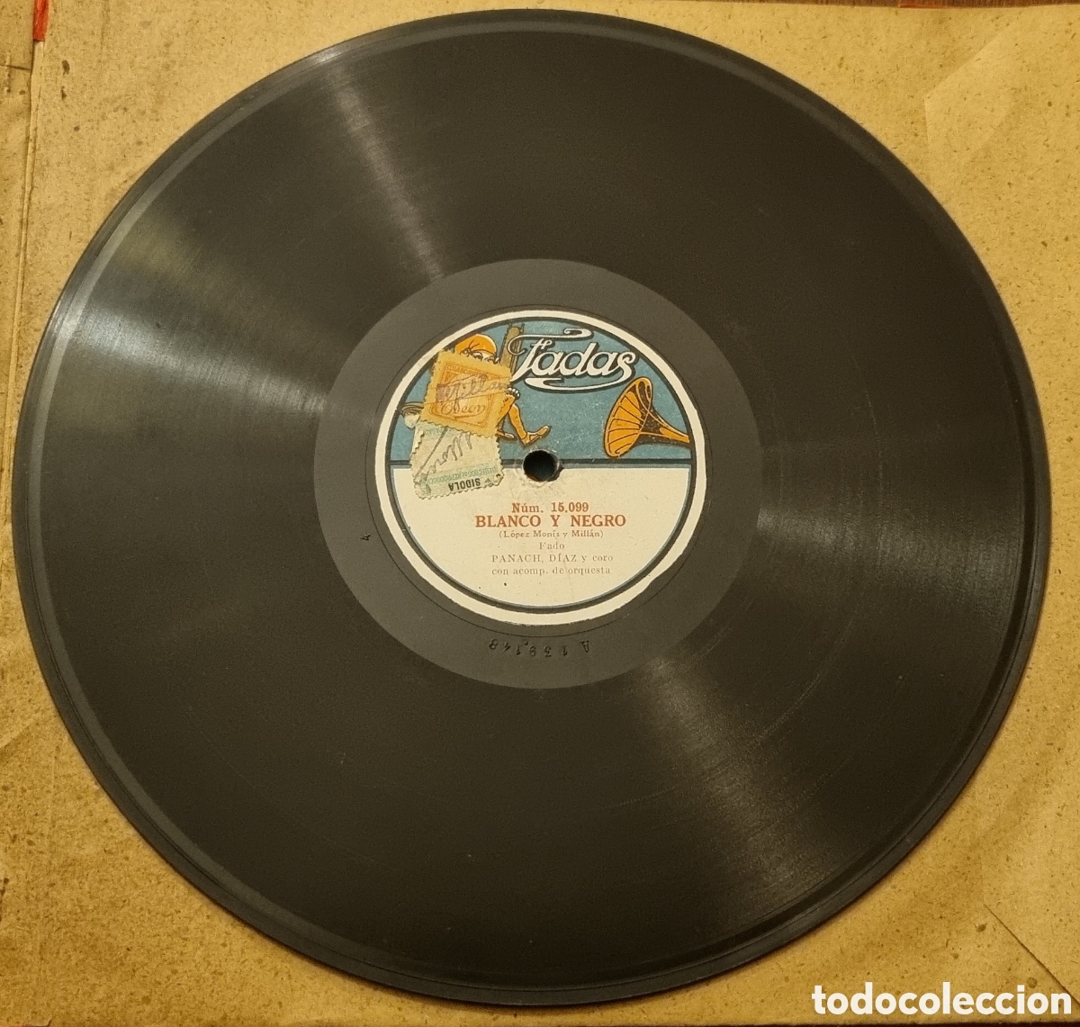 Gram&oacute;fonos y gramolas: Discos gramola, gram&oacute;fono, en perfeto estado - Foto 17