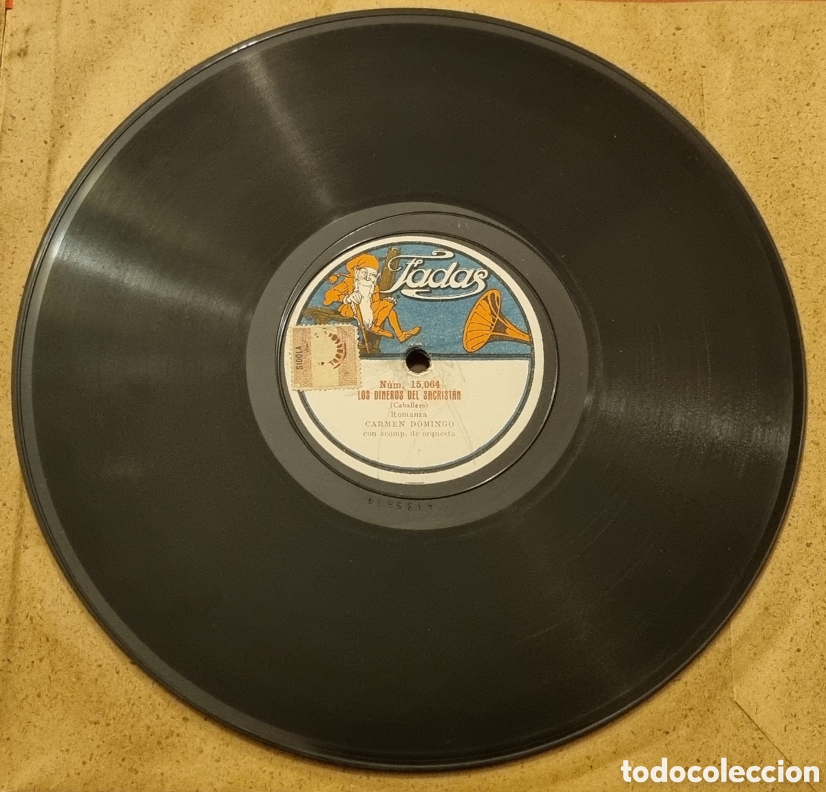 Gram&oacute;fonos y gramolas: Discos gramola, gram&oacute;fono, en perfeto estado - Foto 19