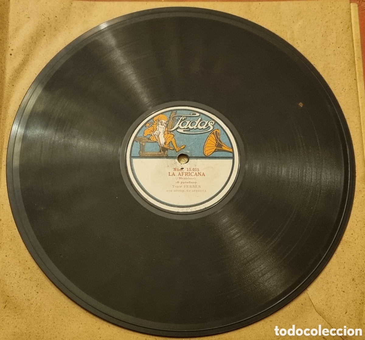 Gram&oacute;fonos y gramolas: Discos gramola, gram&oacute;fono, en perfeto estado - Foto 22