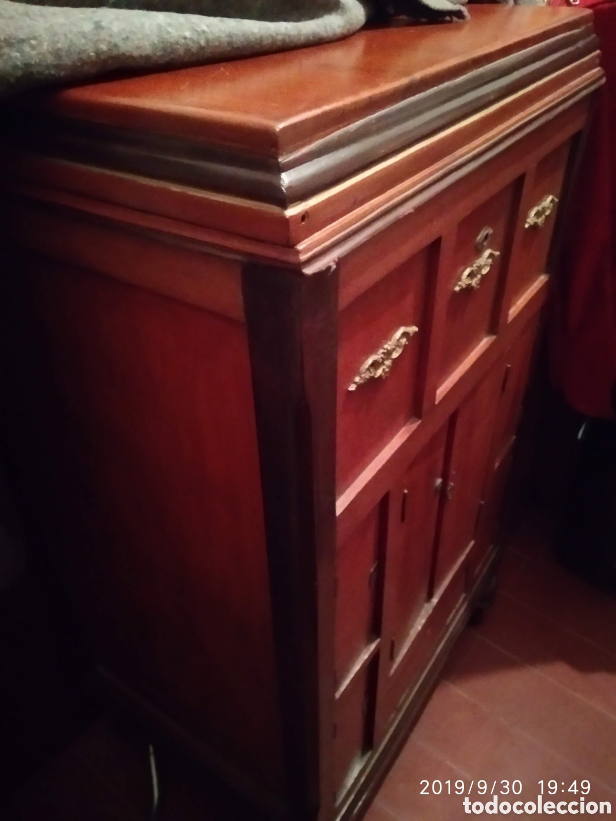Gram&oacute;fonos y gramolas: MUEBLE GRAM&Oacute;FONO EN FUNCIONAMIENTO - Foto 2