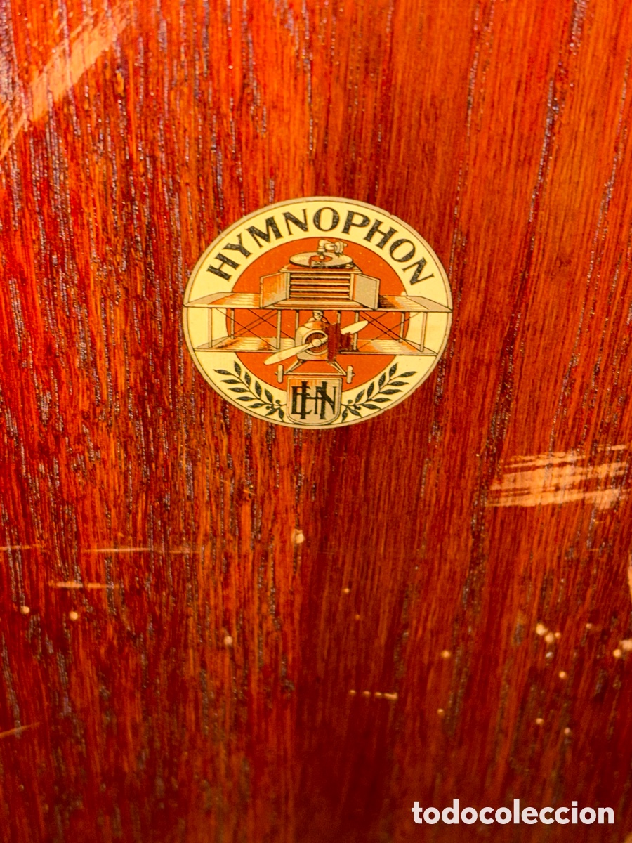 Gram&oacute;fonos y gramolas: Gram&oacute;fono de mueble (Himnophon) - Foto 7
