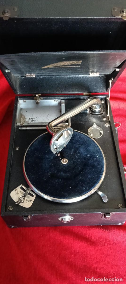 Gram&oacute;fonos y gramolas: GRAMOFONO DECCA CRESCENDO CIRCA 1920 - Foto 4