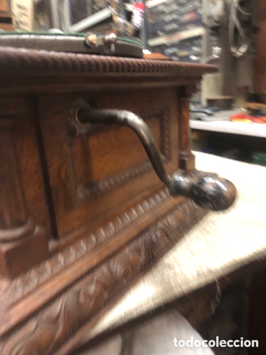 Gram&oacute;fonos y gramolas: Gram&oacute;fono de la compa&ntilde;&iacute;a francesa del gramophone - Foto 18