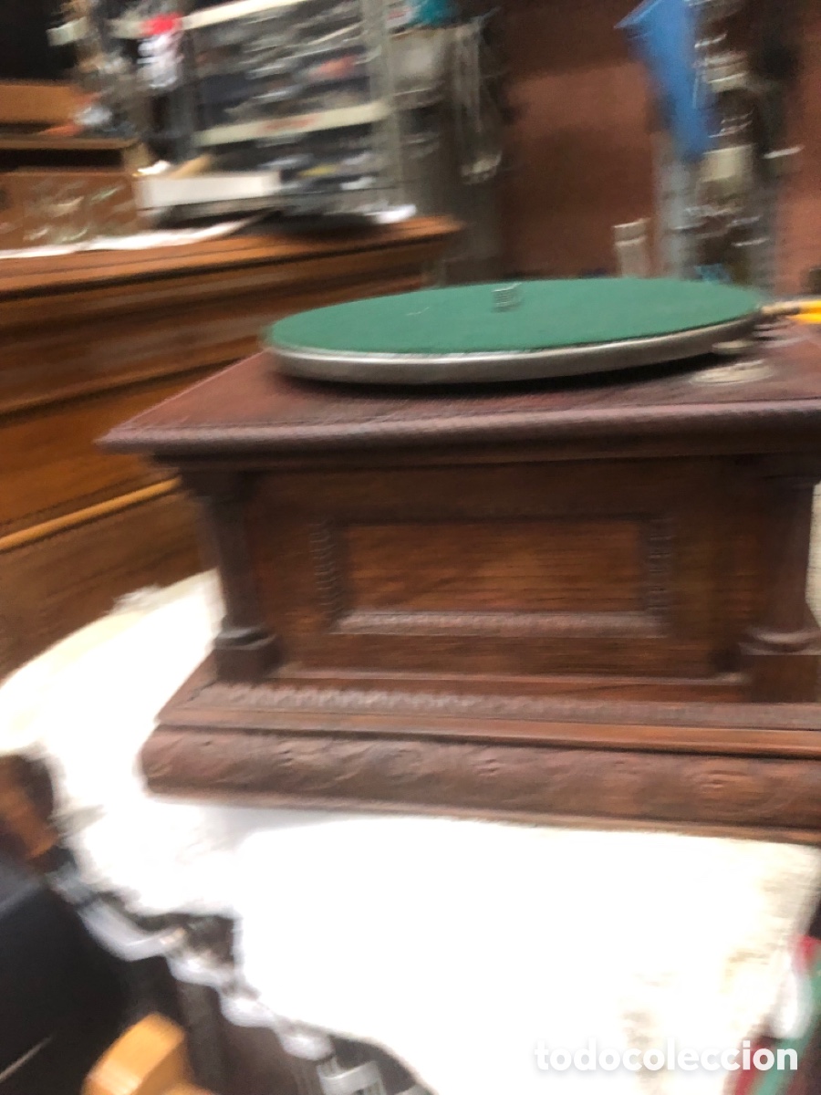 Gram&oacute;fonos y gramolas: Gram&oacute;fono de la compa&ntilde;&iacute;a francesa del gramophone - Foto 20