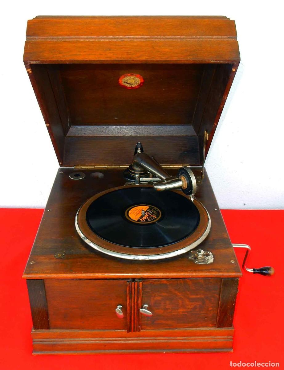 Gram&oacute;fonos y gramolas: Gramola POLYPHOM MUSIK - de monedas - funciona - Foto 3