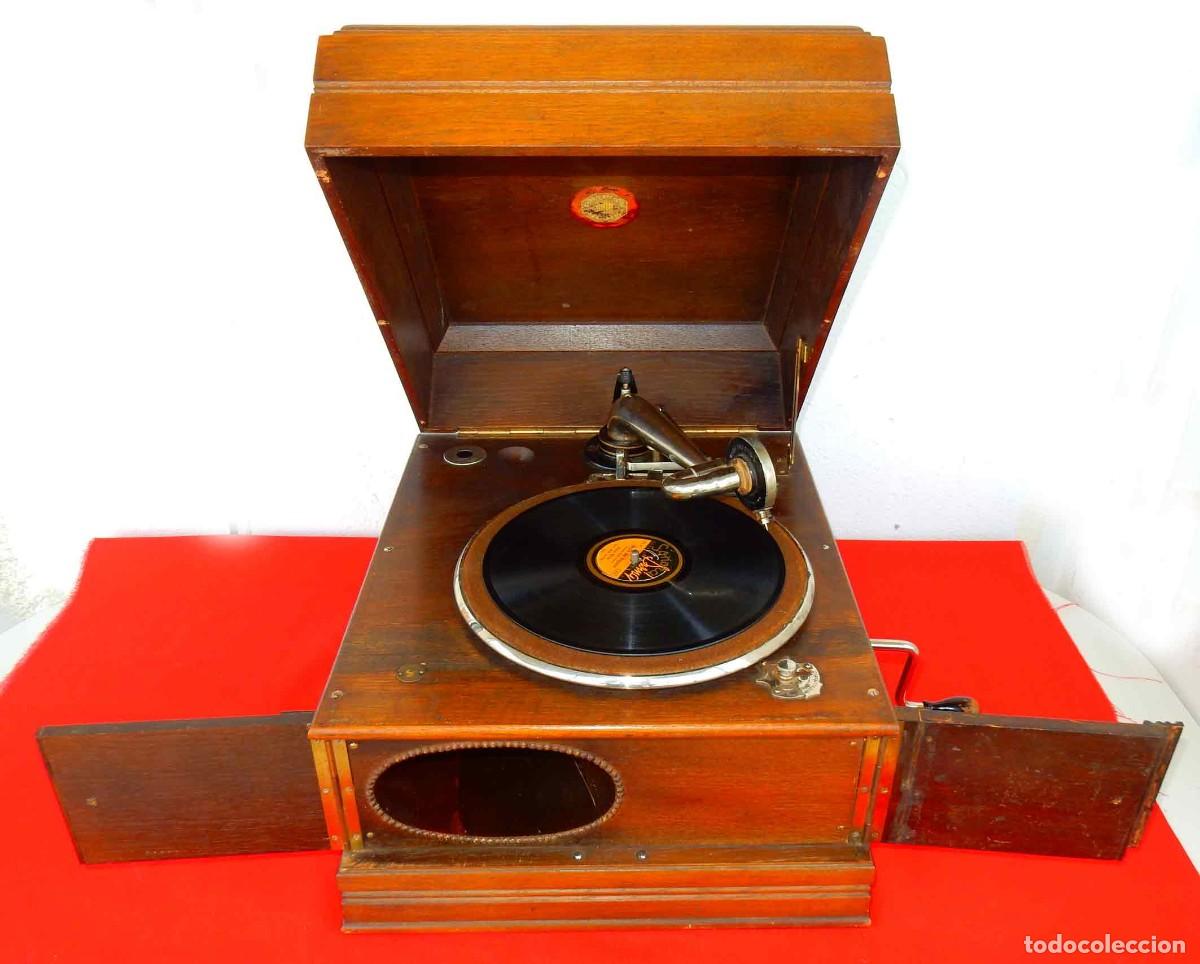 Gram&oacute;fonos y gramolas: Gramola POLYPHOM MUSIK - de monedas - funciona - Foto 4