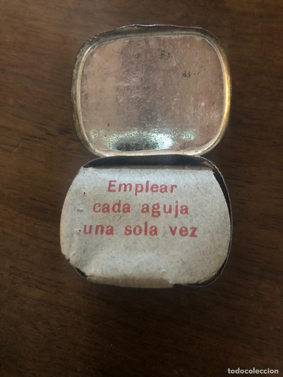 Gram&oacute;fonos y gramolas: LATA CON ACUJAS LA VOZ DE SU AMO - Foto 2