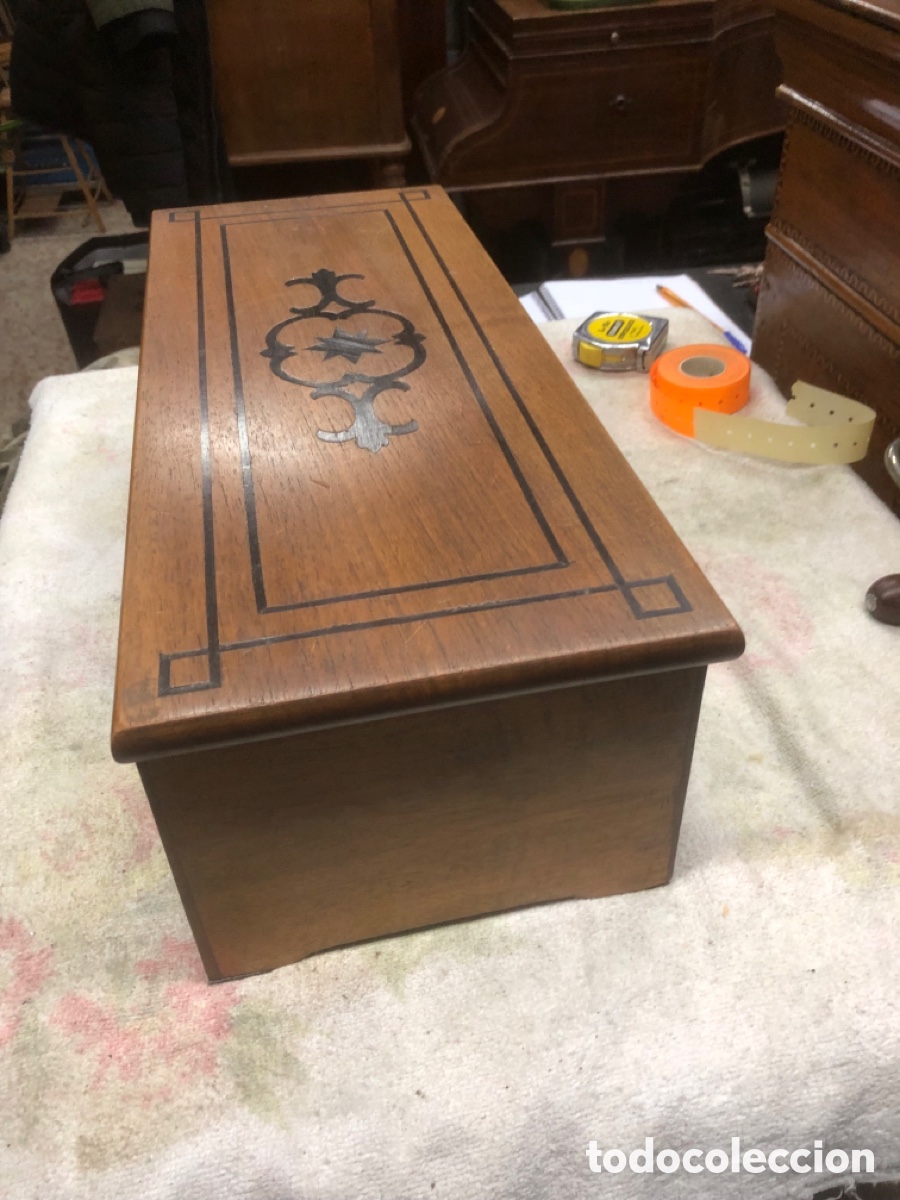 Gram&oacute;fonos y gramolas: Caja de m&uacute;sica funcionando - Foto 6