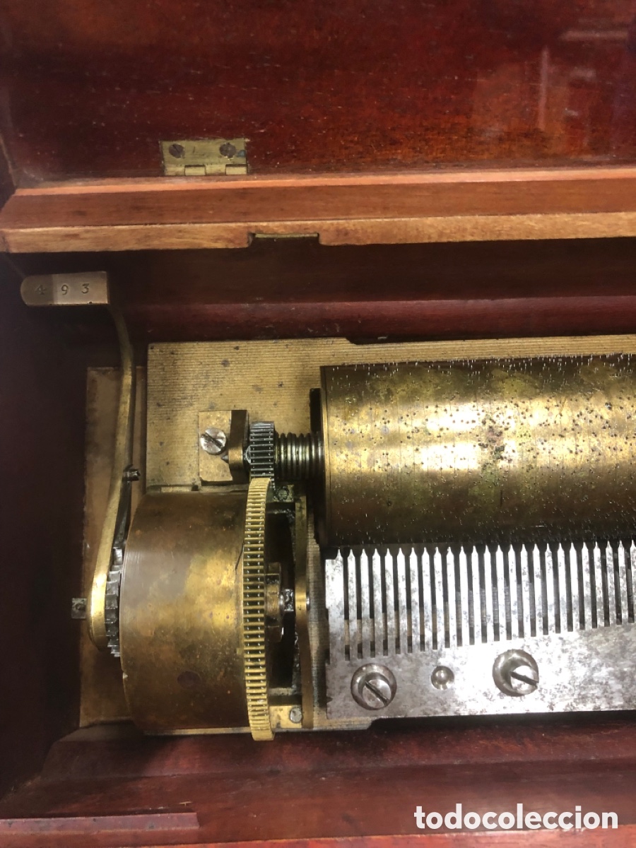 Gram&oacute;fonos y gramolas: Caja de m&uacute;sica funcionando - Foto 12
