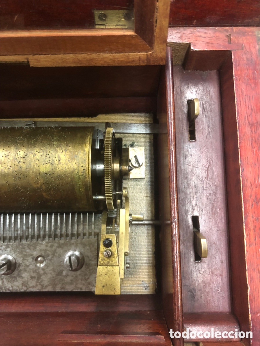 Gram&oacute;fonos y gramolas: Caja de m&uacute;sica funcionando - Foto 17