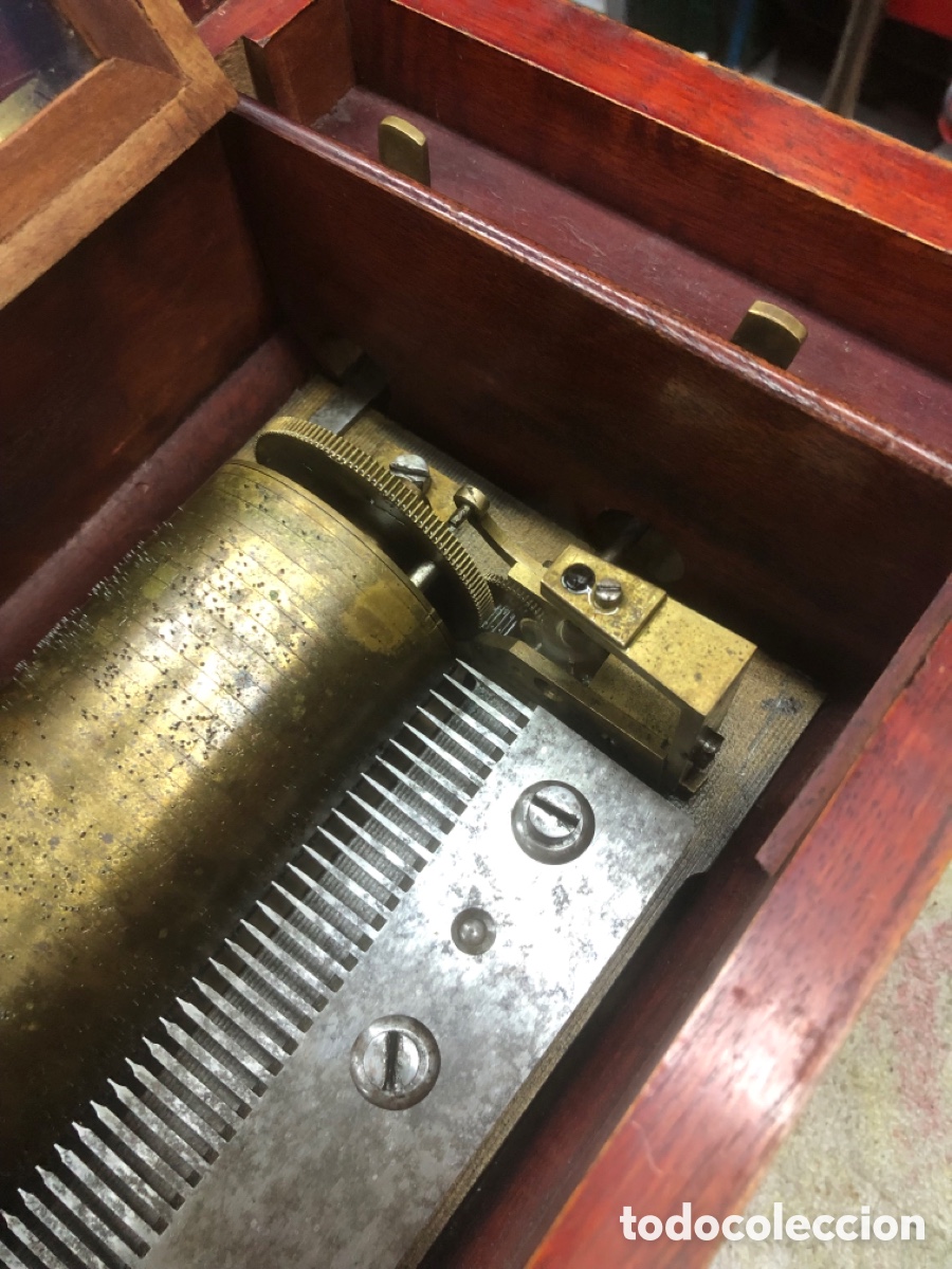 Gram&oacute;fonos y gramolas: Caja de m&uacute;sica funcionando - Foto 18