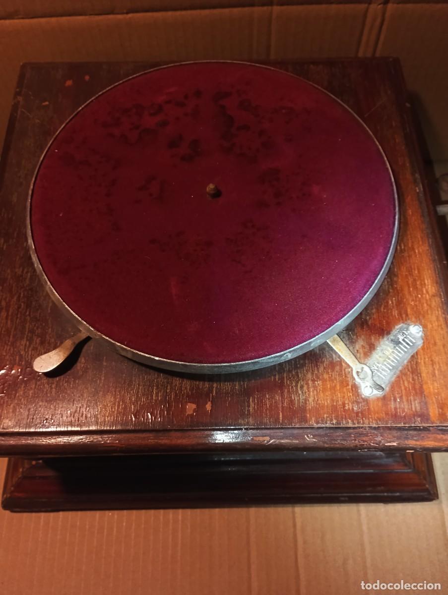 Gram&oacute;fonos y gramolas: GRAMOFONO-HIS MASTERS VOICE-COMPLETO. - Foto 7