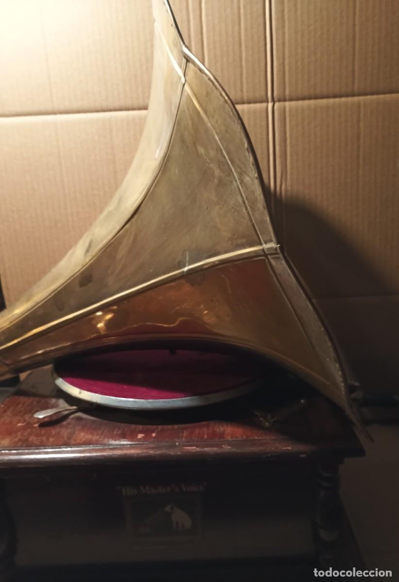 Gram&oacute;fonos y gramolas: GRAMOFONO-HIS MASTERS VOICE-COMPLETO. - Foto 18