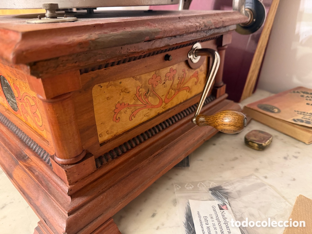 Gram&oacute;fonos y gramolas: gramofono la voz de su amo - Foto 5