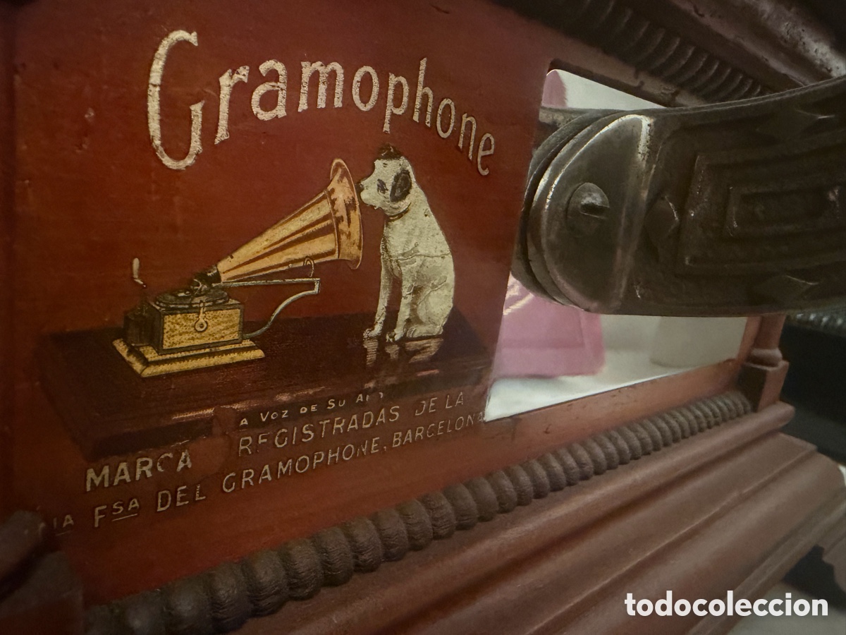 Gram&oacute;fonos y gramolas: gramofono la voz de su amo - Foto 10