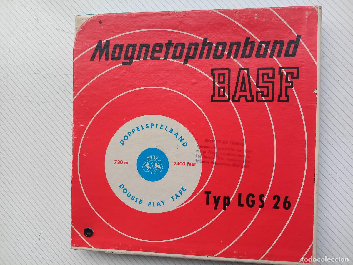 Gram&oacute;fonos y gramolas: cinta para magnetof&oacute;n BASF - Foto 1
