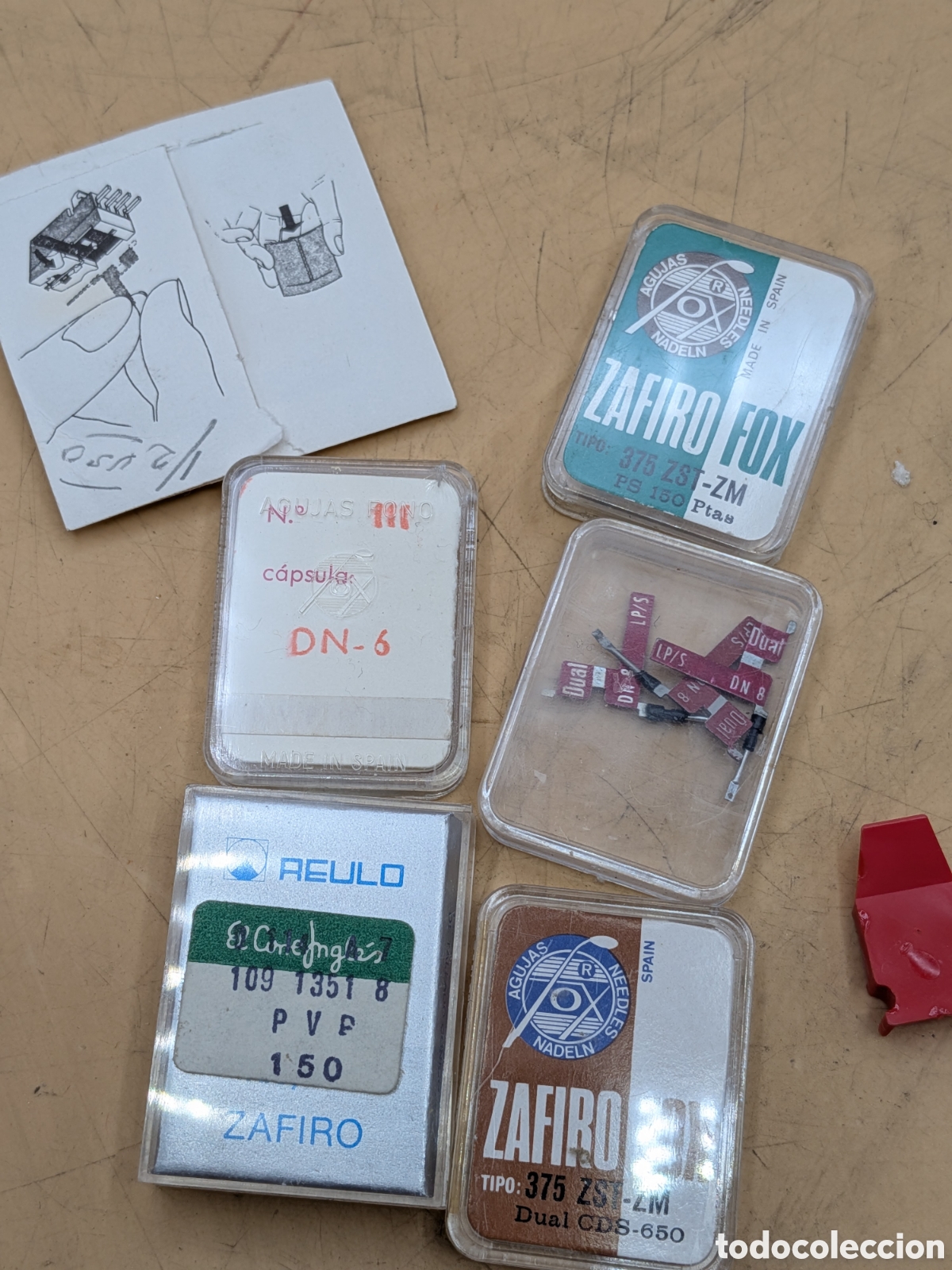 Gram&oacute;fonos y gramolas: LOTE DUAL AGUJAS TOCADISCOS COLECCI&Oacute;N - Foto 9