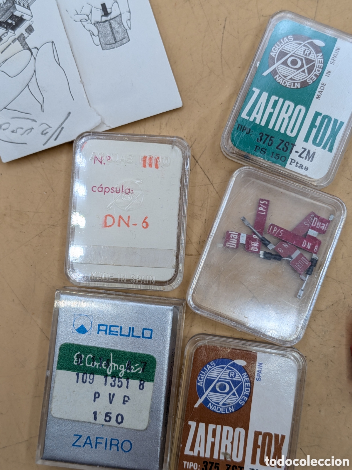Gram&oacute;fonos y gramolas: LOTE DUAL AGUJAS TOCADISCOS COLECCI&Oacute;N - Foto 10