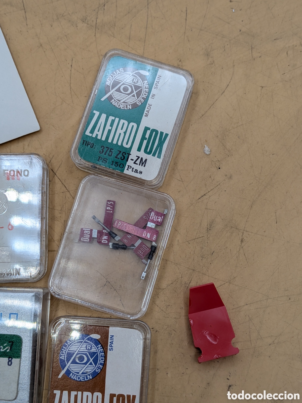 Gram&oacute;fonos y gramolas: LOTE DUAL AGUJAS TOCADISCOS COLECCI&Oacute;N - Foto 12