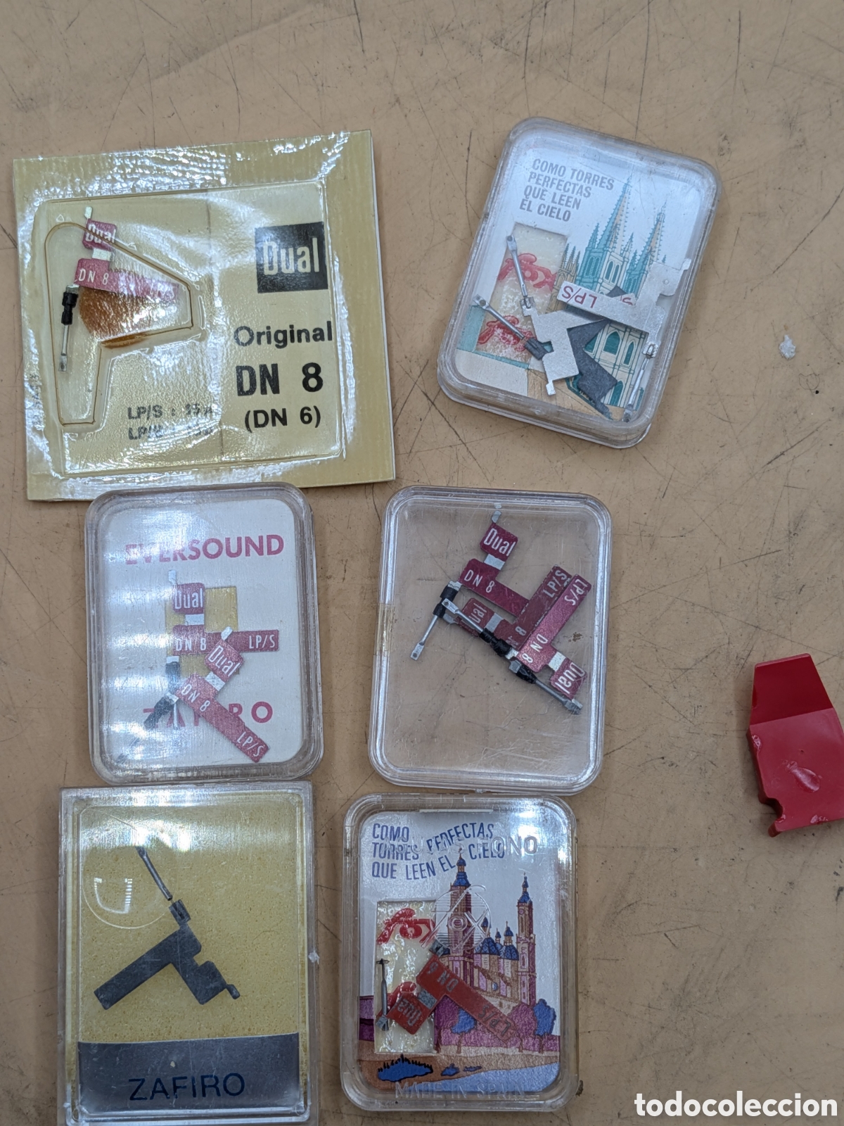 Gram&oacute;fonos y gramolas: LOTE DUAL AGUJAS TOCADISCOS COLECCI&Oacute;N - Foto 1