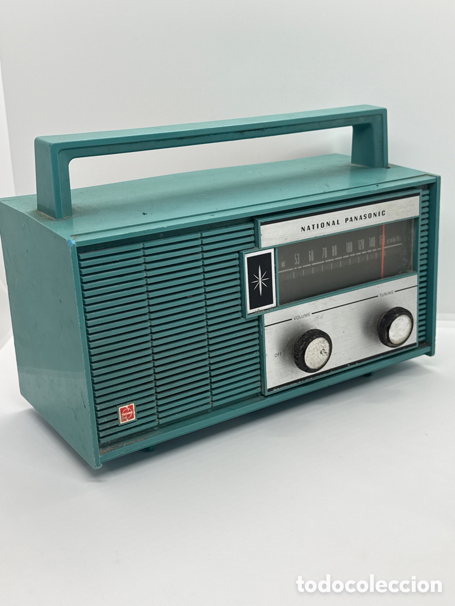 Gram&oacute;fonos y gramolas: Radio Nacional Panasonic Funciona - Foto 2
