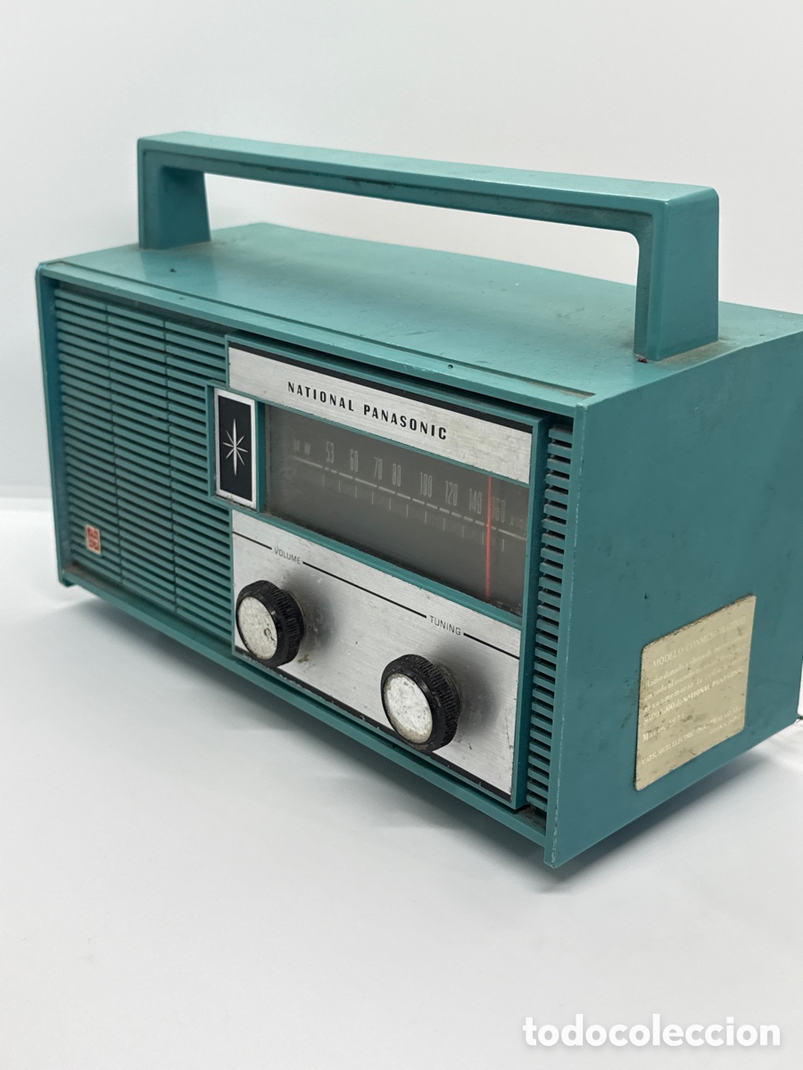 Gram&oacute;fonos y gramolas: Radio Nacional Panasonic Funciona - Foto 3