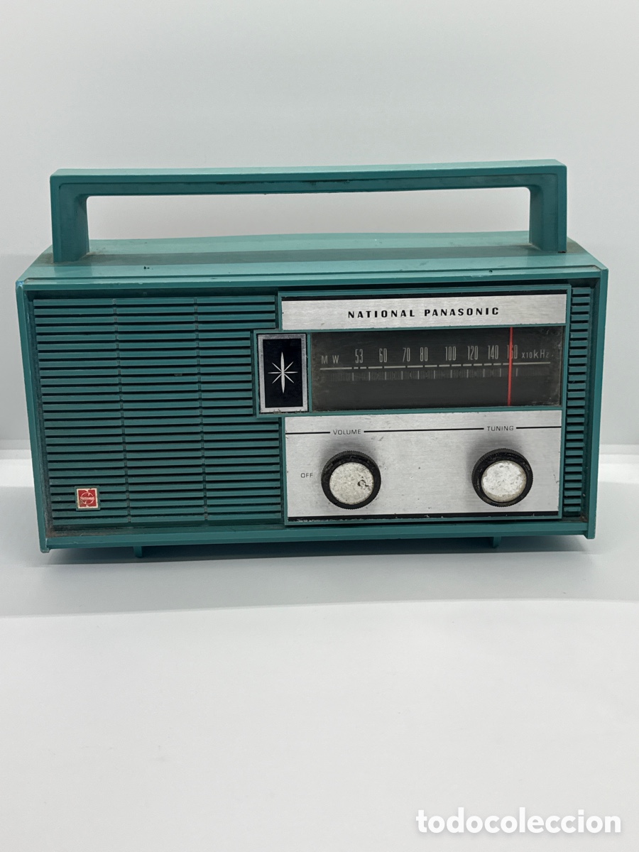Gram&oacute;fonos y gramolas: Radio Nacional Panasonic Funciona - Foto 1