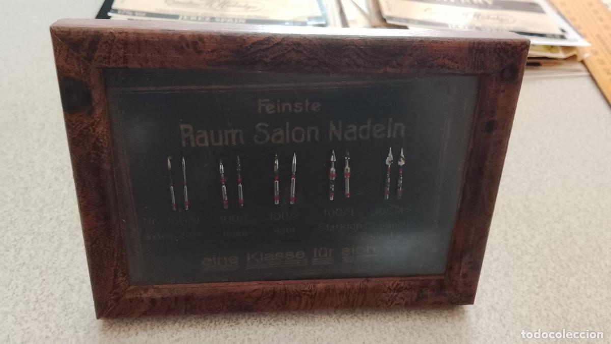 Gram&oacute;fonos y gramolas: EXPOSITOR ANTIGUO DE AGUJAS DE GRAMOFONO FEINSTE RAUM SALON NADELN COLECCIONISMO MUSICAL