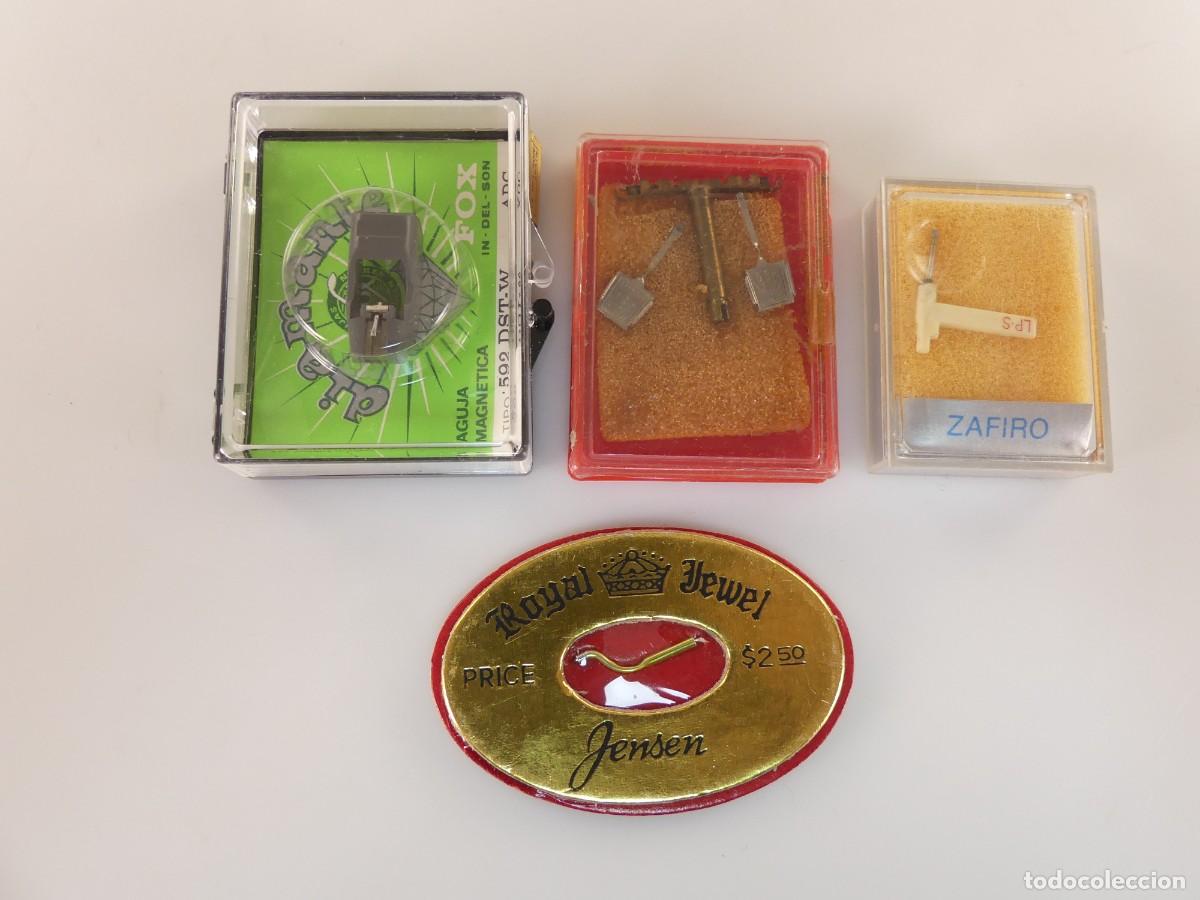 Gramophones: LOTE DE 4 AGUJAS PARA GRAMOFONOS GRAMOLAS