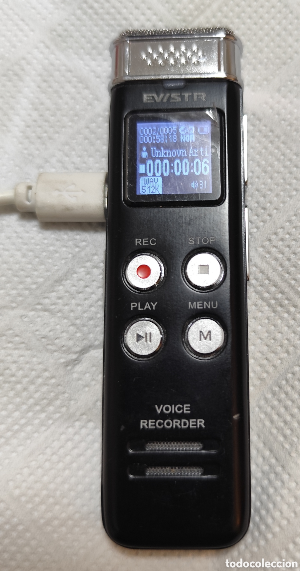 Gram&oacute;fonos y gramolas: Grabadora de Voz Digital EVISTR L157 (32GB)