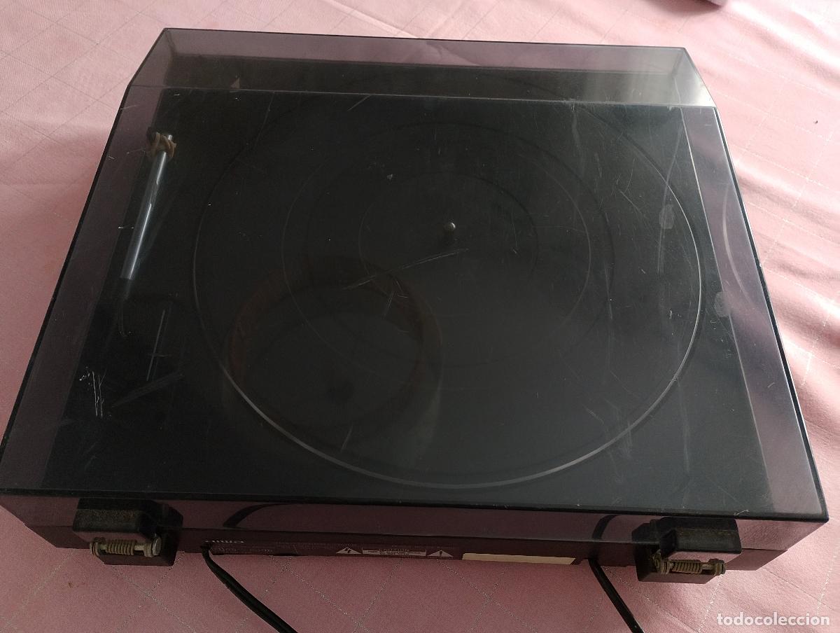 Gram&oacute;fonos y gramolas: tocadiscos , aiwa, funcionando, con aguja - Foto 2