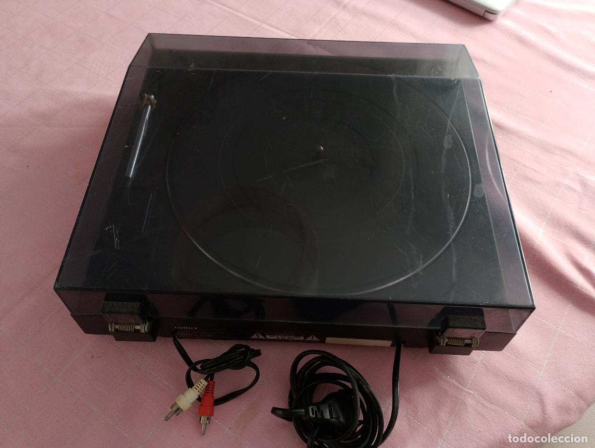 Gram&oacute;fonos y gramolas: tocadiscos , aiwa, funcionando, con aguja - Foto 3