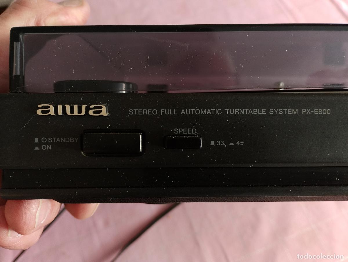 Gram&oacute;fonos y gramolas: tocadiscos , aiwa, funcionando, con aguja - Foto 5